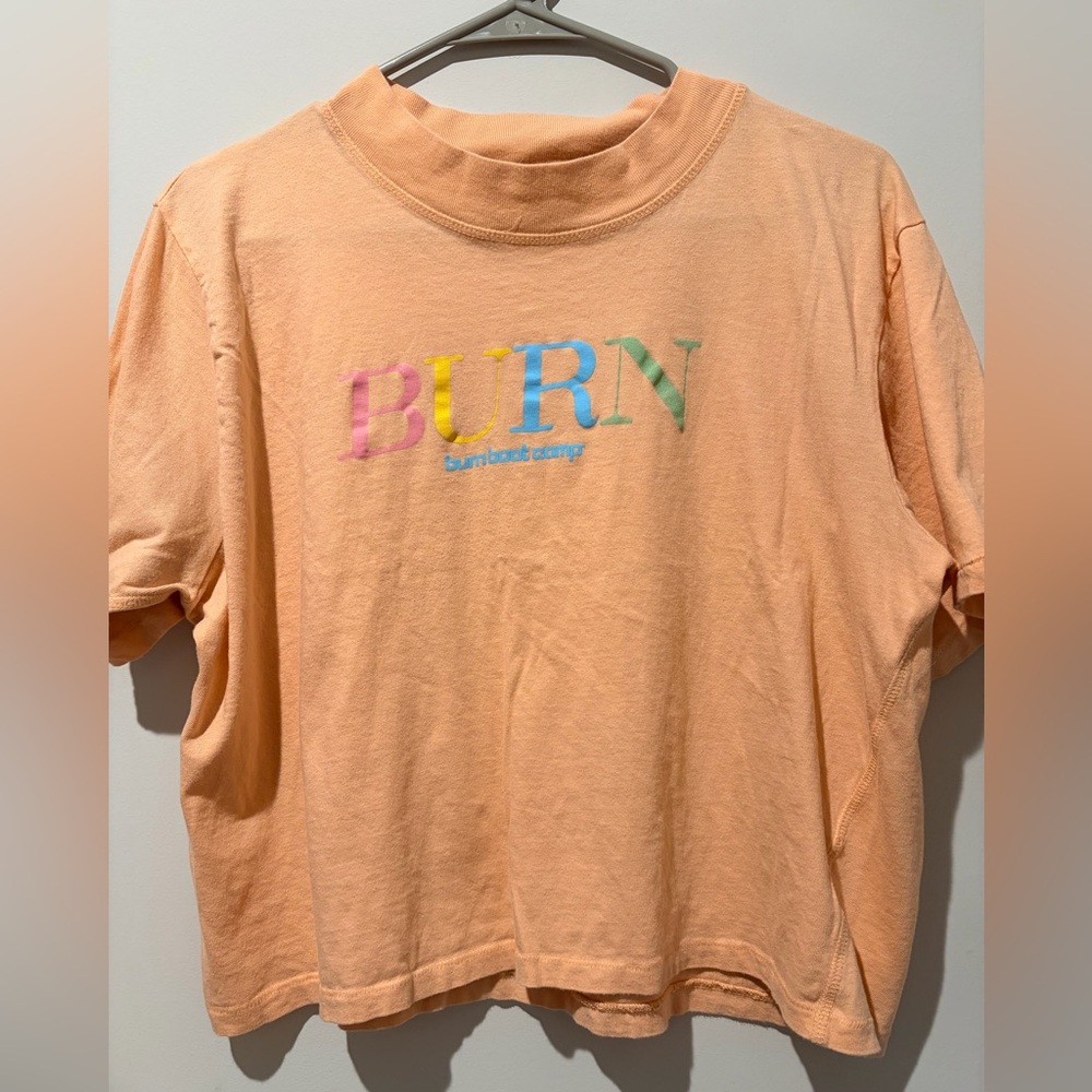 Burn Boot Camp Crop Tee